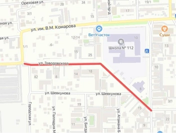 Участки в Российском | Источник: yandex.ru/maps/35/