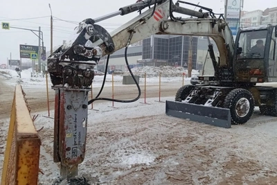 Костромагорводоканал ремонтирует водовод на Индустриальной