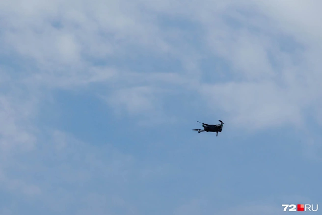 В Прикамье и соседних регионах объявили опасность БПЛА | Источник: Ирина Шарова / 72.RU