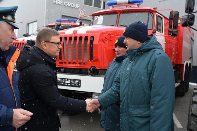 Новые автоцистерны — очередной шаг в рамках региональной программы обновления пожарной техники | Источник: пресс-служба правительства Челябинской области