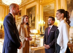 Принц Хусейн и принцесса Раджва посетили Виндзор: как прошла их встреча с Кейт и Уильямом