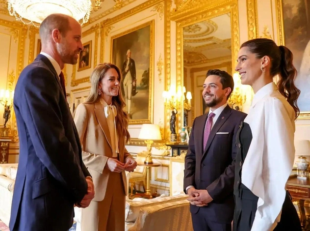 Принц Хусейн и принцесса Раджва посетили Виндзор: как прошла их встреча с Кейт и Уильямом