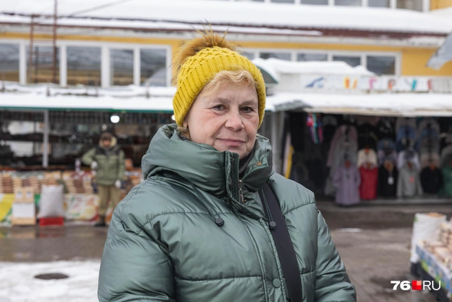 Ирина выступает принципиально против переезда с Центрального рынка  | Источник: Артем Бауман / 76.RU 
