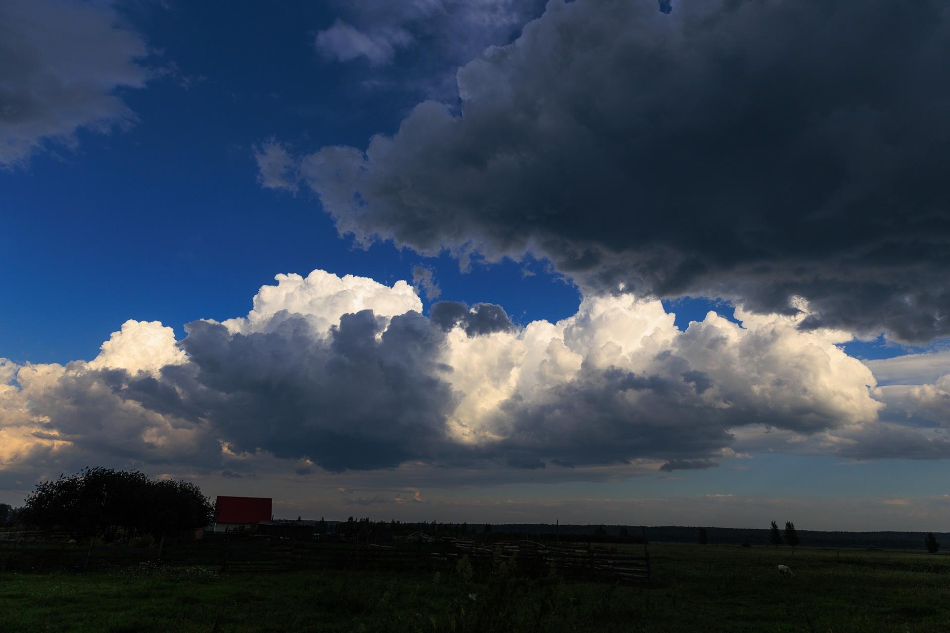 На Тюменскую область идет жуткий шторм 