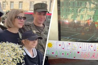 Глеб Калюжный вернулся из армии