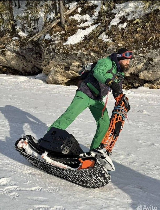 Вот так выглядит мотосноуборд | Источник: Avito.ru