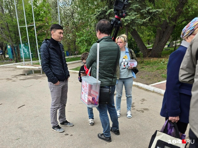 Коммунисты тайно собирали подписи | Источник: Семен Коротов-Майбах / 164.RU