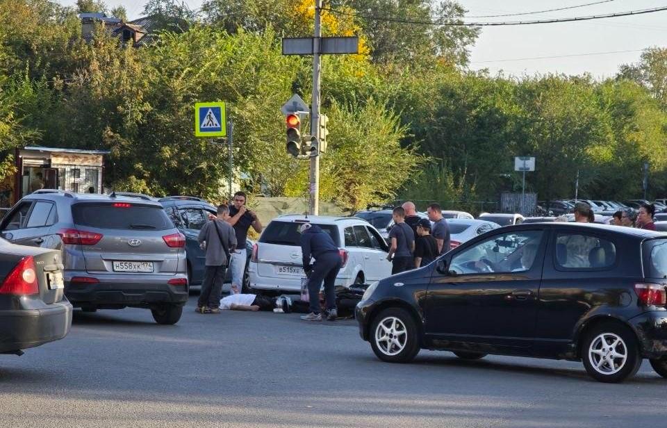 В Ленинском районе сбили подростка-мотоциклиста