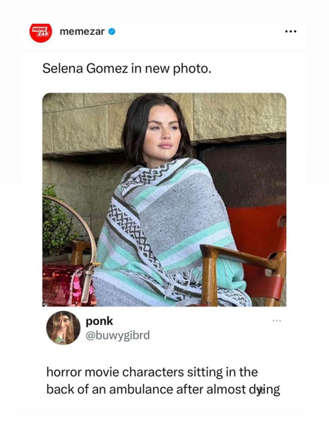 Певица, актриса и… мем? Забавное фото Селены Гомес разлетелось по интернету