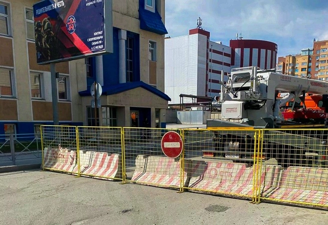 На участке проводят благоустройство | Источник: телеграм-канал СГК