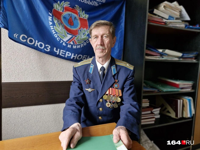 Николай Дружинин одним из первых прибыл на место аварии | Источник: Виктория Федорова / 164.RU