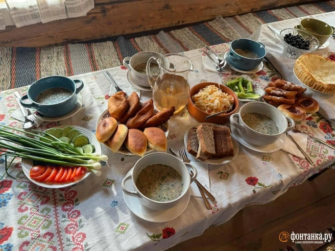 Окрошка с грибами, щи из отходов и иван-чай. Гастрономические парадоксы Поважья | Источник: Милена Солдатенко / «Фонтанка.ру»