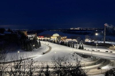 Уфа после новогодней ночи: утренний фоторепортаж