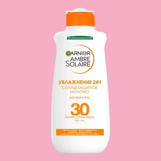 Garnier Солнцезащитное молочко для лица и тела SPF 30 Ambre Solaire