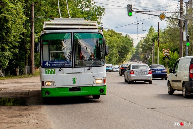Троллейбус № 4 заменят на автобус до ноября | Источник: Александра Савельева