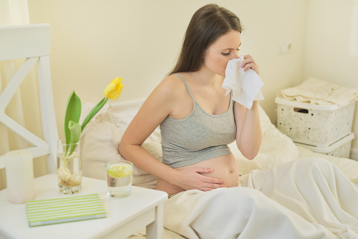 Заложенность носа при беременности: причины и лечение