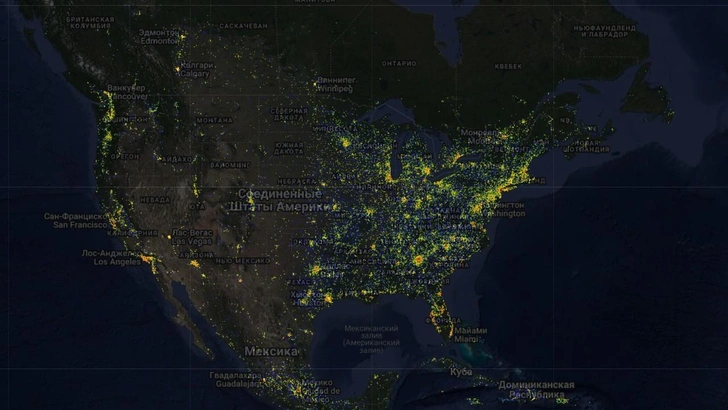 От небоскреба до юрты: географы нанесли на одну карту все 2,75 млрд зданий на Земле — вот что получилось