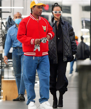 Официально самая стильная звездная пара: Рианна и ASAP Rocky на шопинге
