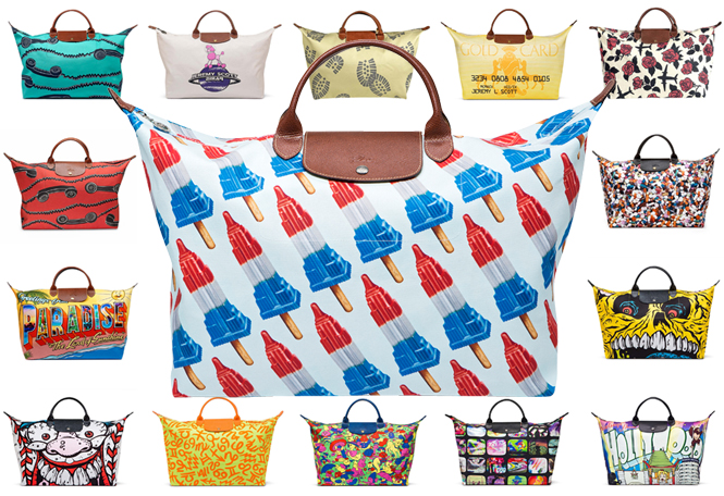 Особые отношения: история коллабораций Longchamp X Jeremy Scott