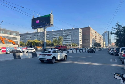 В Новосибирске открыли проезд по проспекту Димитрова после ремонта