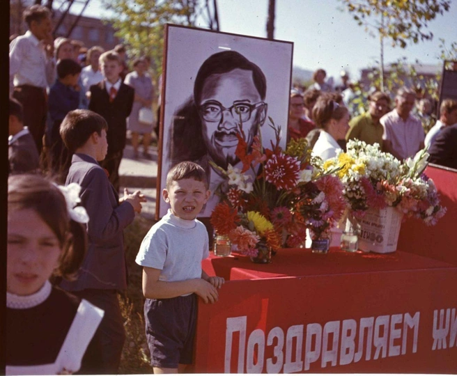 Митинг в Дивногорске в поддержку Лумумбы | Источник: из личного архива Игоря Федорова