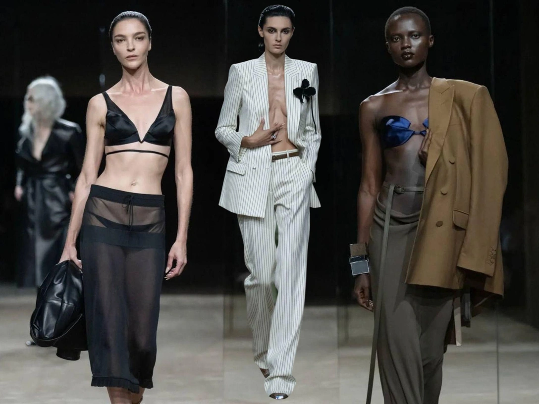 «Сексуальность не должна кричать»: Tom Ford приковывает взгляды к открытому животу | marieclaire.ru