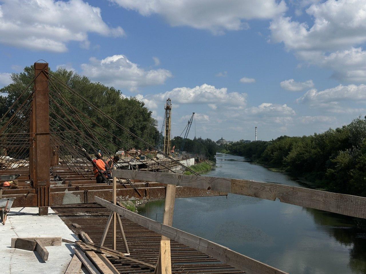 Раскрыта дата запуска движения по новому мосту через Упу