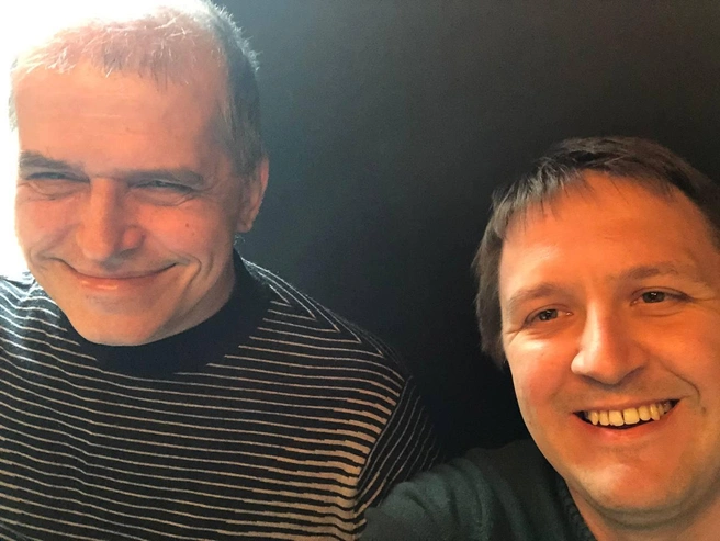 Алексей Самошкин (слева) несколько лет вел блог в «Живом журнале» | Источник: «ANDREY ISHMURATOV travel» / T.me