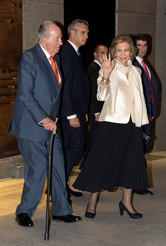 Испанская королевская семья воссоединилась ради юбилея экс-королевы Софии