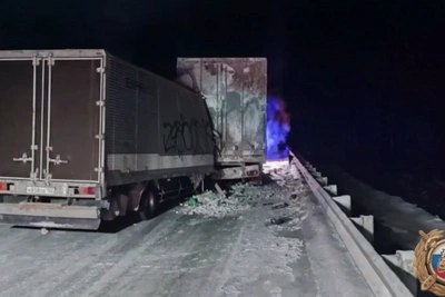 Смертельное ДТП с фурами на трассе «Сибирь» в Тайшетском округе