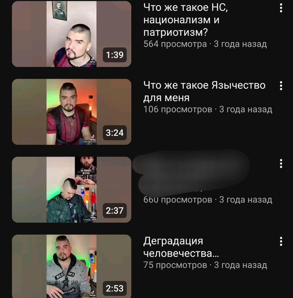 Экспертная область у блогера была весьма узкой: нации, язычество и рассуждения о жизни | Источник: скриншот YouTube-канала Сергея Новикова