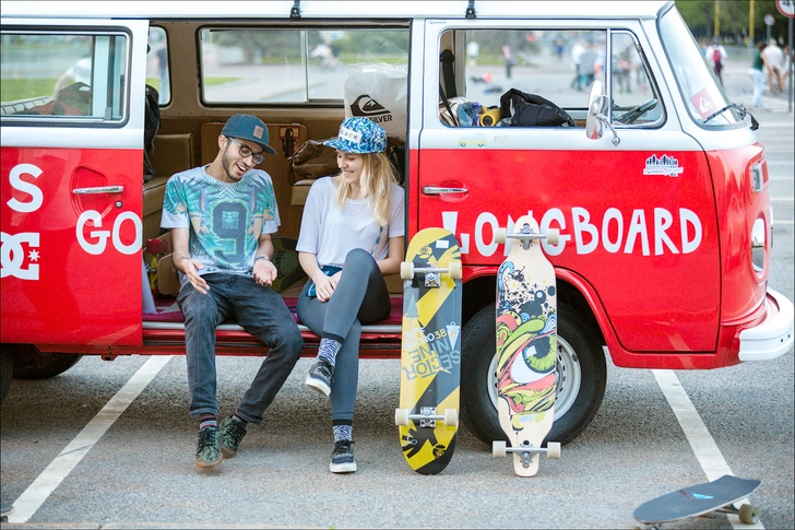 Quiksilver Go Longboard прокатится по всей стране