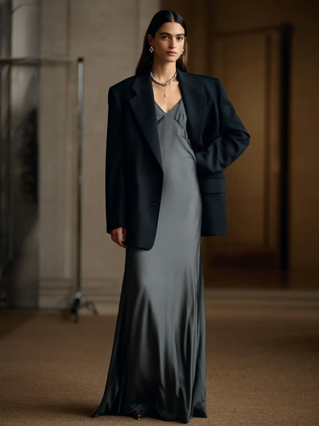 что надеть на корпоратив, что надеть на корпоратив новый год, что надеть на новогодний корпоратив, что надеть на корпоратив женщине, что надеть на новогодний корпоратив 2026, что надеть на корпоратив 2026 женщине | Источник: theDay/higgsfield 