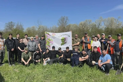 Акция «Сад памяти»: 5200 деревьев в Моздокском и Кировском районах