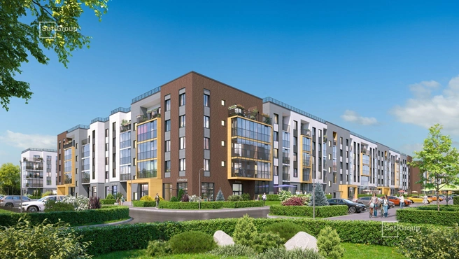 Setl Group возводит ЖК «Парадный ансамбль» в Московском районе | Источник: Setl Group