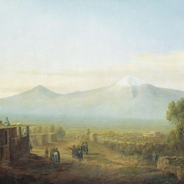 Софья Сухово-Кобылина. «Итальянский пейзаж. Этюд» | Источник: Wikimedia Commons