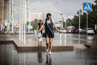Погода в ХМАО на выходные: дожди и ветер до 18 м/с