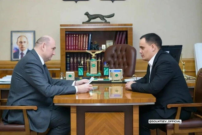Врип главы Грачевского района назначен замначальника Госстройнадзора Максим Джалиев | Источник: Евгений Солнцев / t.me