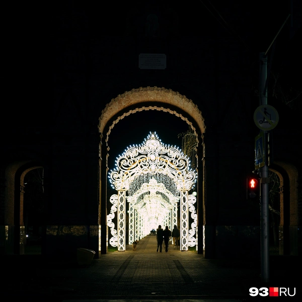 Со стороны золотые арки впечатляют | Источник: Дарья Паращенко / 93.RU