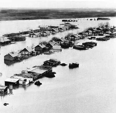 Наводнение 1928 года | Источник: omrodarh.ru