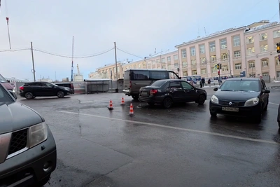 Женщину сбили на пешеходном переходе в центре Нижнего