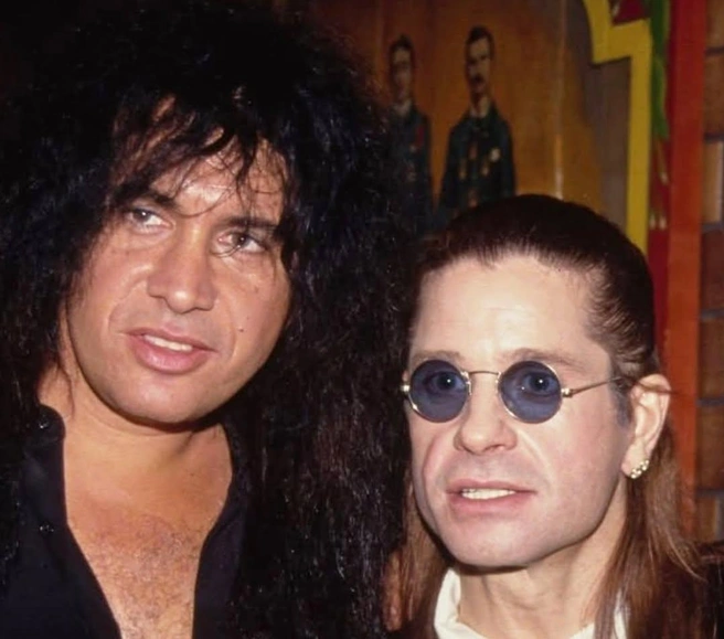 Оззи Осборн и Джин Симмонс из Kiss | Источник: genesimmons / Instagram (экстремистская организация, деятельность запрещена на территории РФ)