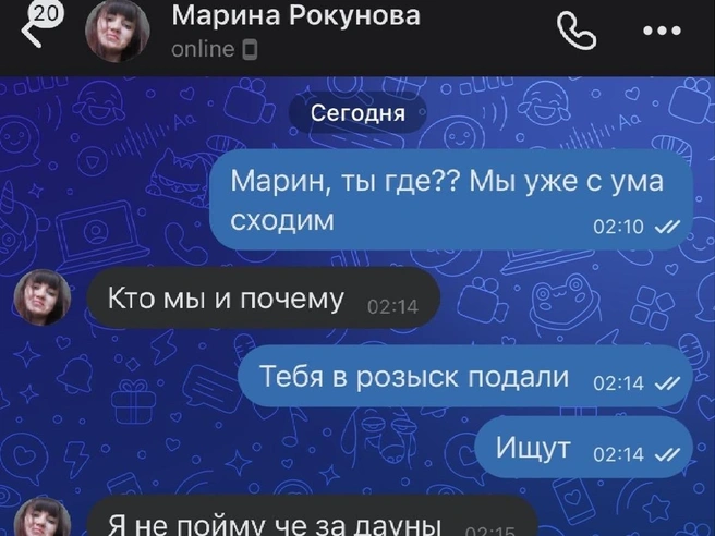 Люди сомневаются, что ответы дает сама женщина | Источник: Дмитрий Рослов / Vk.com