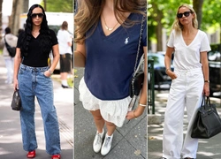 Футболка V-neck — новый тренд осени 2025