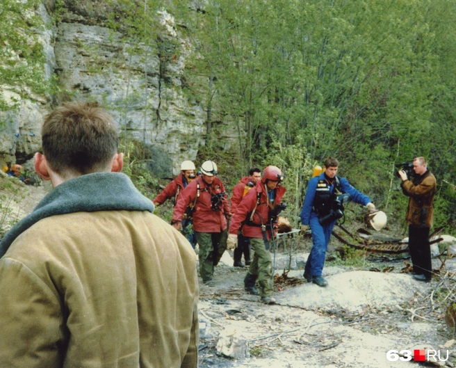 Сокские штольни, 1999 год | Источник: Предоставлено 63.RU