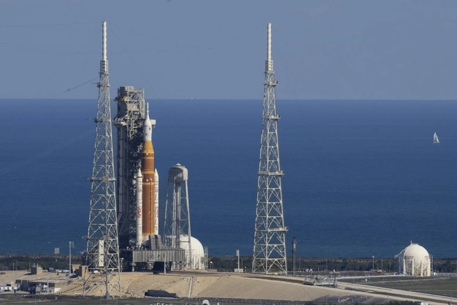 NASA начало «мокрую генеральную репетицию» — важнейшее испытание ракеты-носителя перед запуском лунной миссии | Источник: NASA