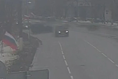 Курьезное ДТП у Волгоград Арены с тремя кроссоверами