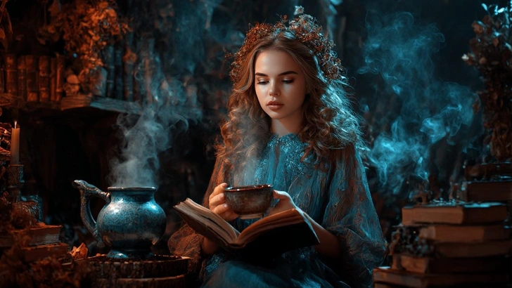 День гадания на кофейной гуще 2025, гадание на кофейной гуще, кофейная гуща, ритуалы  | Источник: Midjourney