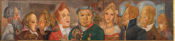 Выставка Бориса Григорьева в Музее Фаберже
