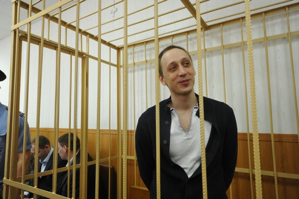 Павел Дмитриченко во время судебного процесса